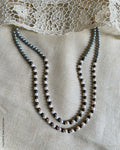 AJ-W04842 White & Brown Pearls