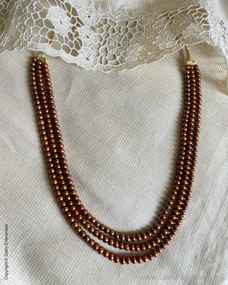 AJ-W04846 Real Copper Pearls