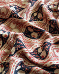 BL-W04757 Beige Ajrak Fabric