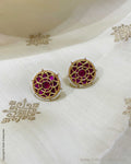 AS-W05551 Pink Round Stud
