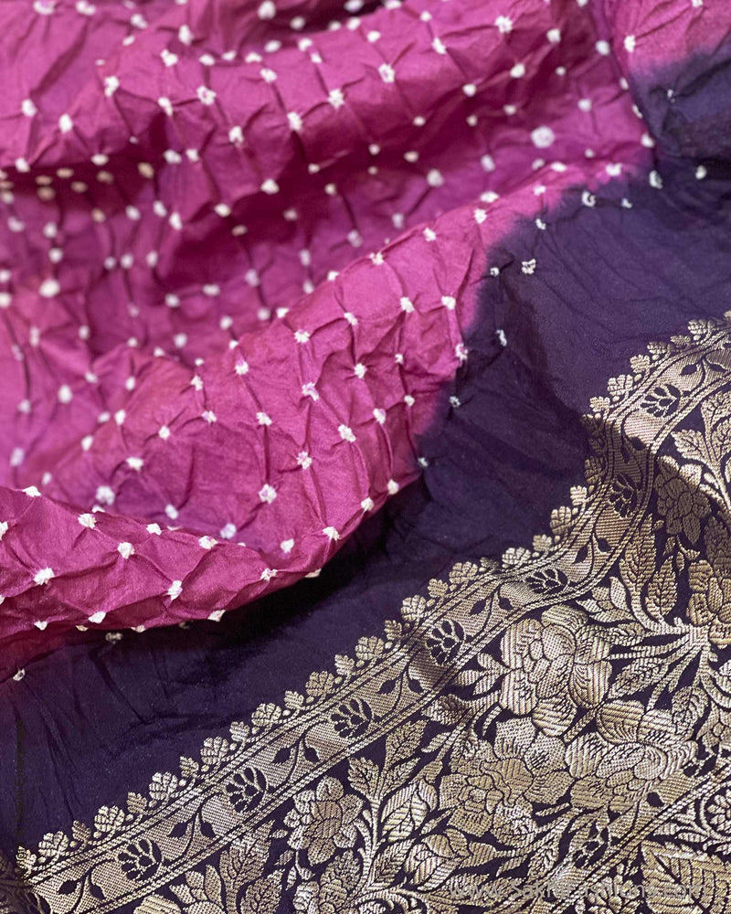 DP-W05137 Bandhini Pink Purple