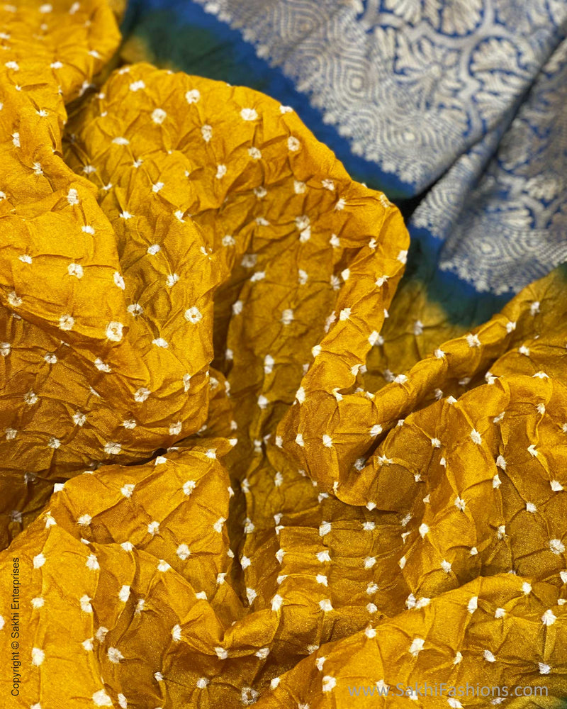 DP-W05903 Bandhini Yellow Blue