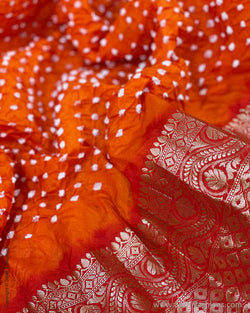 DP-W05902 Bandhini Orange Red
