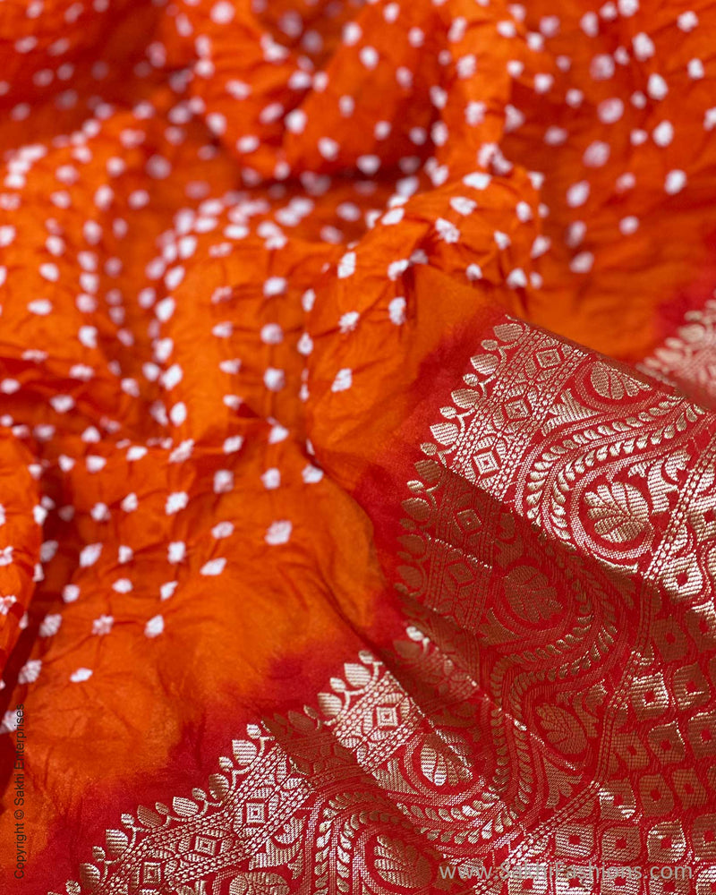 DP-W05902 Bandhini Orange Red