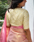 BL-V17287R Cream Kanchi Blouse