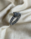 AJ-W04314 Statement Bangle White