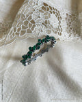 AJ-W06958 Statement Bangle Green