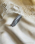 AJ-W06912 Statement Bangle White