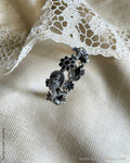 AJ-W06941 Statement Bangle Black