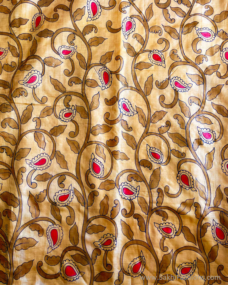 BL-V15335 Painted Tussar Blouse