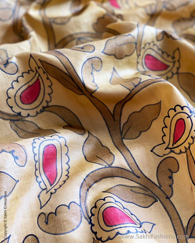 BL-V15335 Painted Tussar Blouse