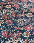 BL-V19768 Black Ajrak Fabric