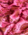 BL-V19773 Pink Ajrak Fabric