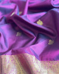 BL-W05131 Purple Kanchi Blouse