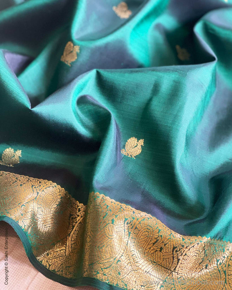 BL-W05132 Green Kanchi RBlouse