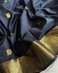 BL-W05130 Black Kanchi Blouse