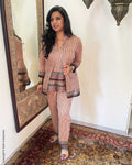 EE-W09318 Chanderi Pant Suit