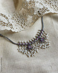 AS-W08991 Silver Neck choker