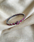 AS-W09026 Silver Bangle Kada
