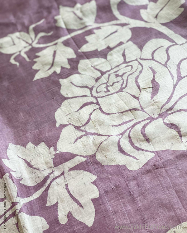 EE-W08525 Lilac Batik Sari