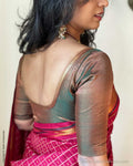 BL-F33455R Manthalur Kanchi Blouse
