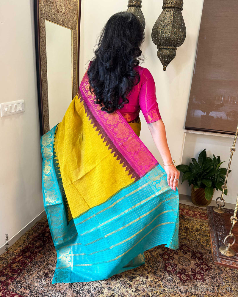 EE-W10530 Madurai Cotton Saree