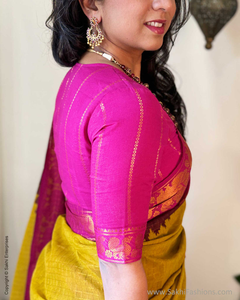 EE-W10530 Madurai Cotton Saree