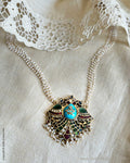 AG-W10970 Gold Pendant Necklace
