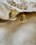 AG-W10972 Gold Pearl Earring