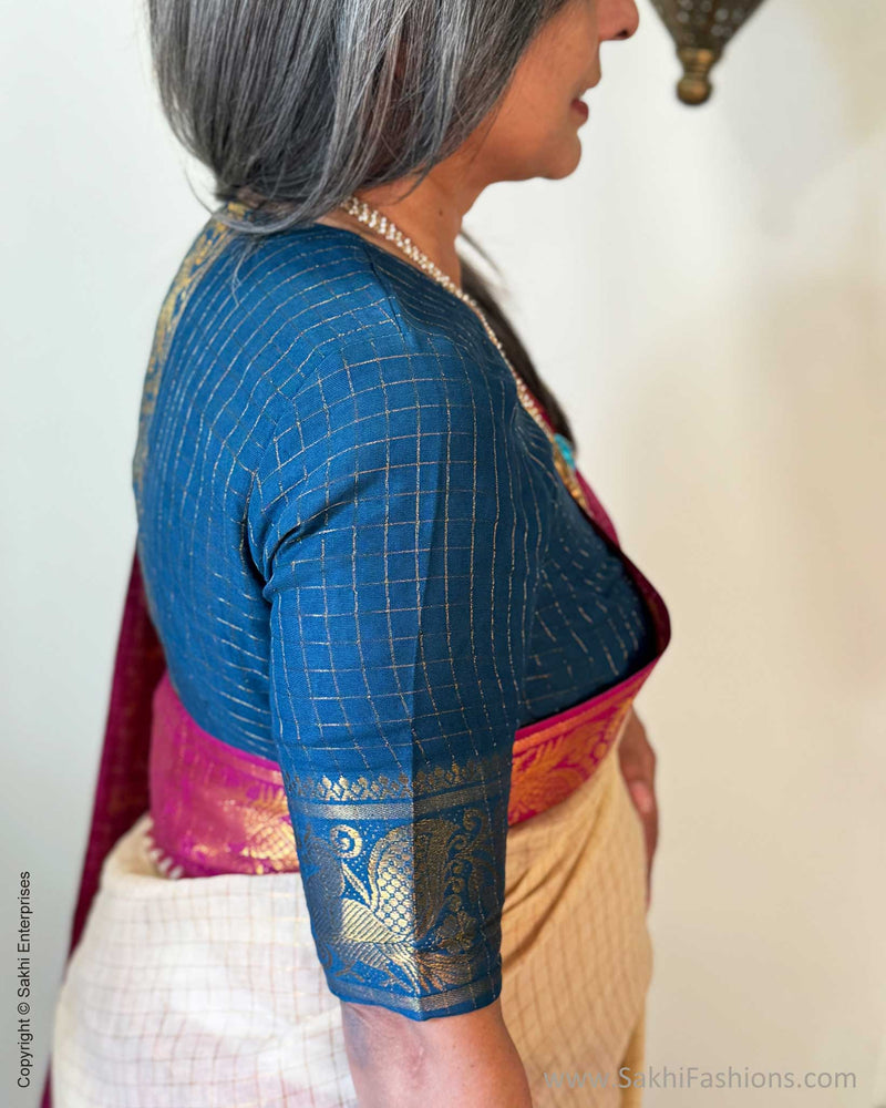 EE-W10522 Madurai Cotton Saree