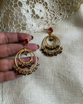 AS-W10982 Pearl Bunch Earring