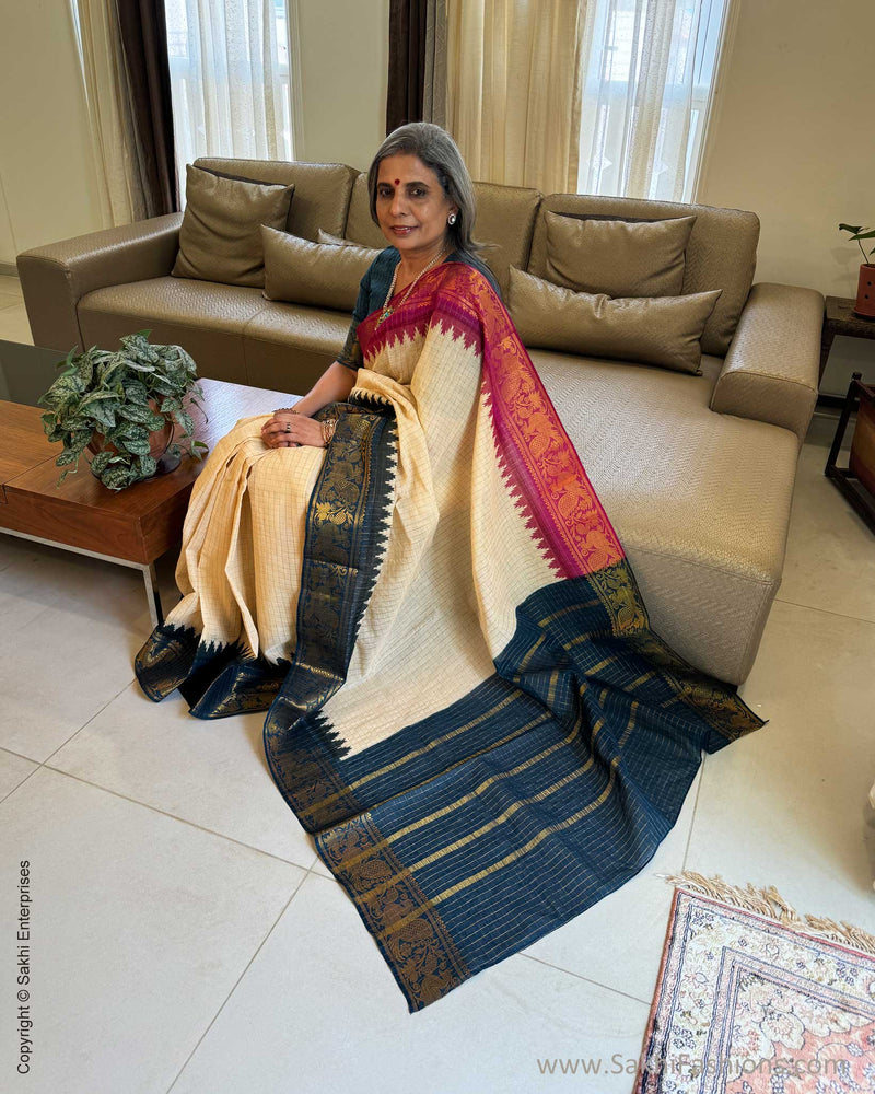 EE-W10522 Madurai Cotton Saree