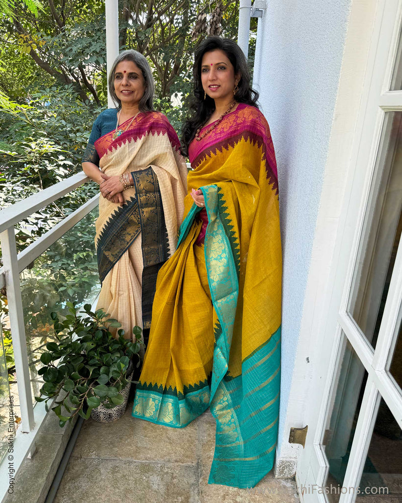 EE-W10522 Madurai Cotton Saree