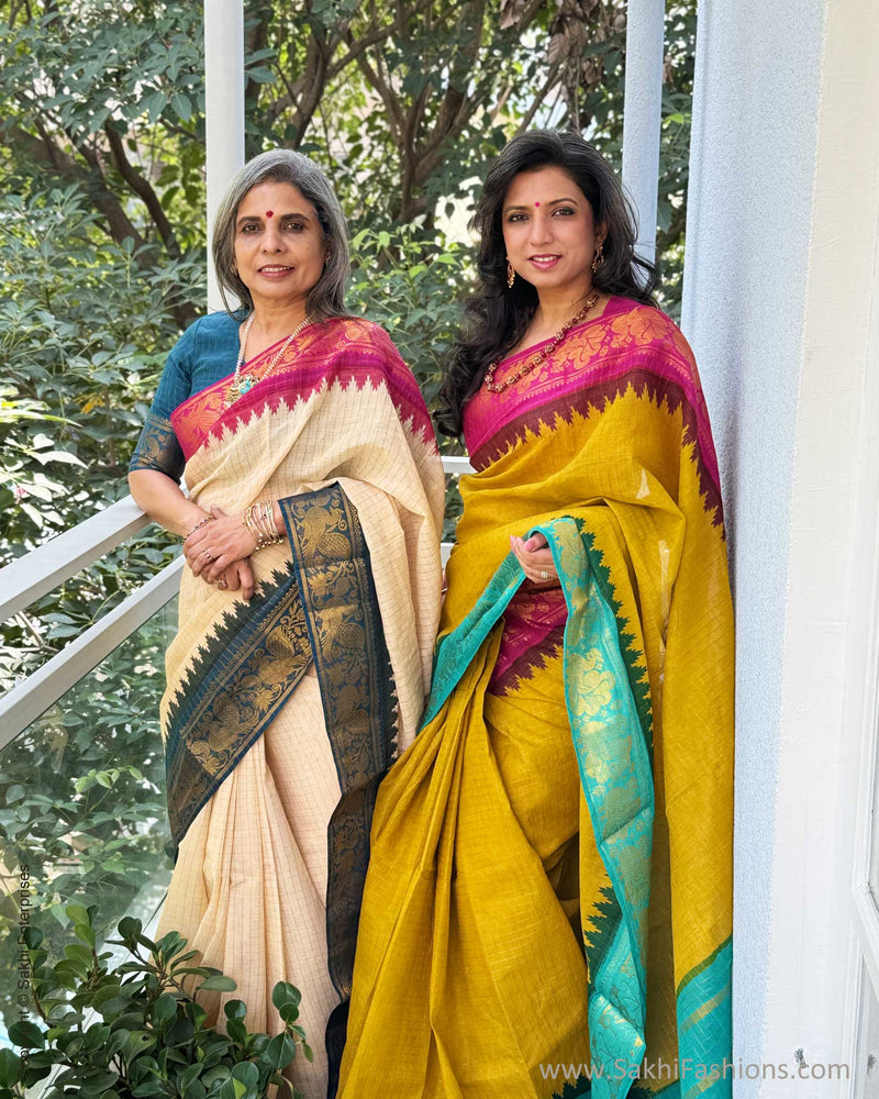 EE-W10522 Madurai Cotton Saree