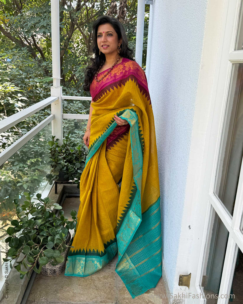 EE-W10530 Madurai Cotton Saree