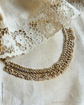 AS-W11486 Silver Gold Necklace