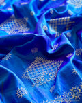 BL-W08239 Blue Kanchi Blouse