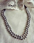 AS-W09740 - Pure Silver Bullet Necklace