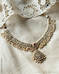 AS-W11477 Silver Gold Necklace