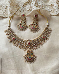AS-W11467 Silver Necklace Set