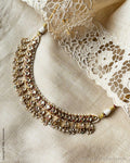 AS-W11470 Silver Gold Necklace