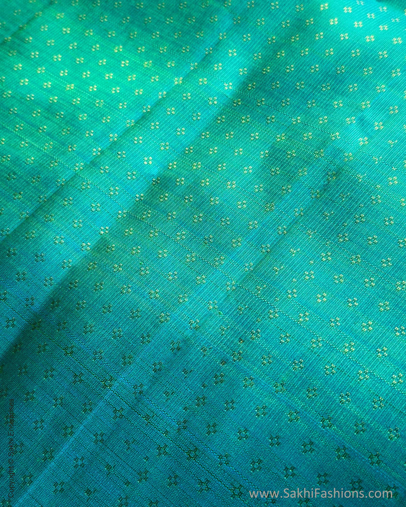 DQBL-8010 Blue Kanchi FBlouse