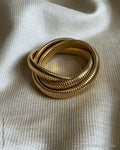 AJ-W11909 Gold Twist Bangle