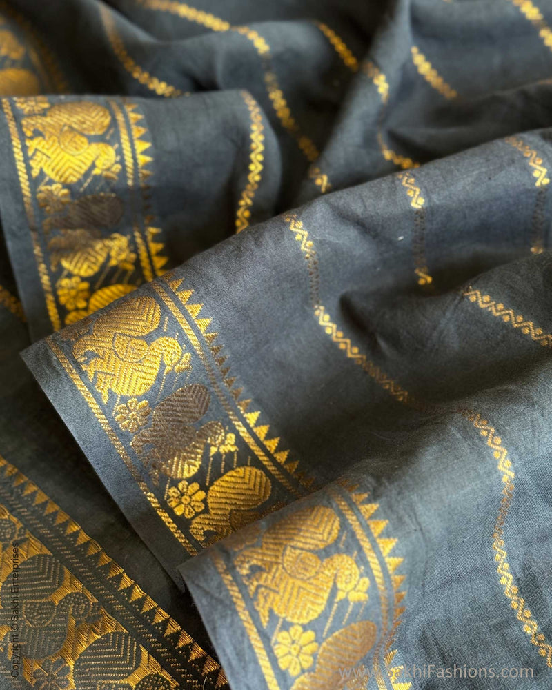 DP-W10322 Black Madurai Cotton