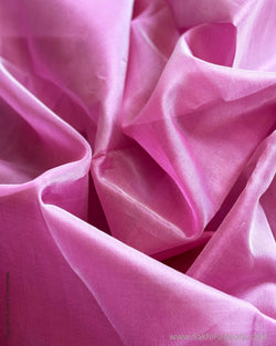 DP-W02729 Onion Pink Plain Saree