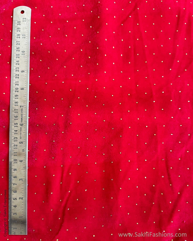 BL-V03816 Velvet Pink Blouse