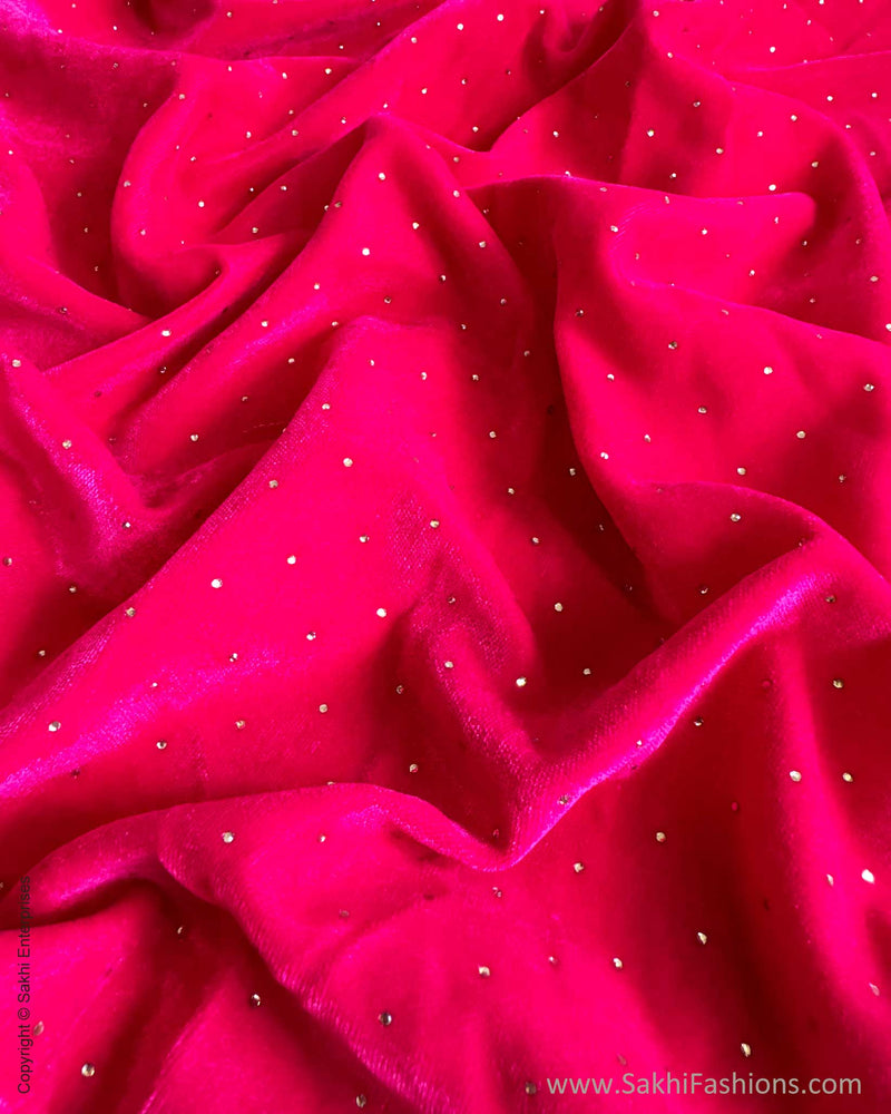 BL-V03816 Velvet Pink Blouse