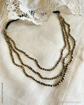 AJ-W12912 Brass Mala