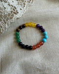 AJ-W14394 Multi Jade Bracelet