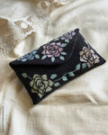AC-W14711 Black beeds Clutchs